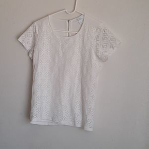 MARKET SPRUCE blouse medium White good condition